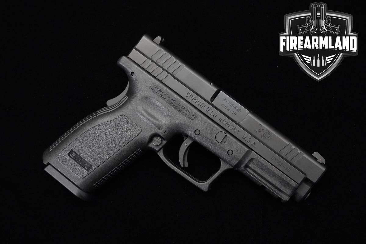 Springfield Armory XD-9 9mm 4" Springfield XD-9 XD9 +2 MAGS & ORIG CASE