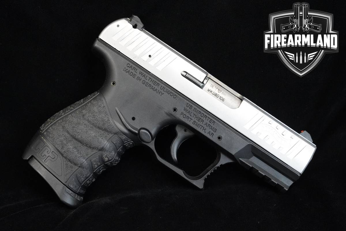 2017 Walther CCP M2+ 9mm 3.54" Black/Stainless Walther-CCP M2+ +3 MAGS