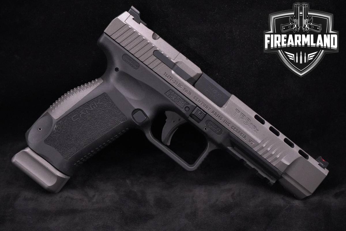 Canik TP9 SFx 9mm 5.2" Tungsten +3 MAGS & ORIG CASE