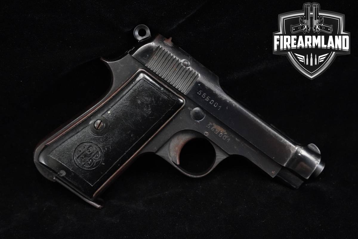WW2 UT4 MARKED! 1944 Beretta Model 1935 German-Inspection 32 ACP 3.4"