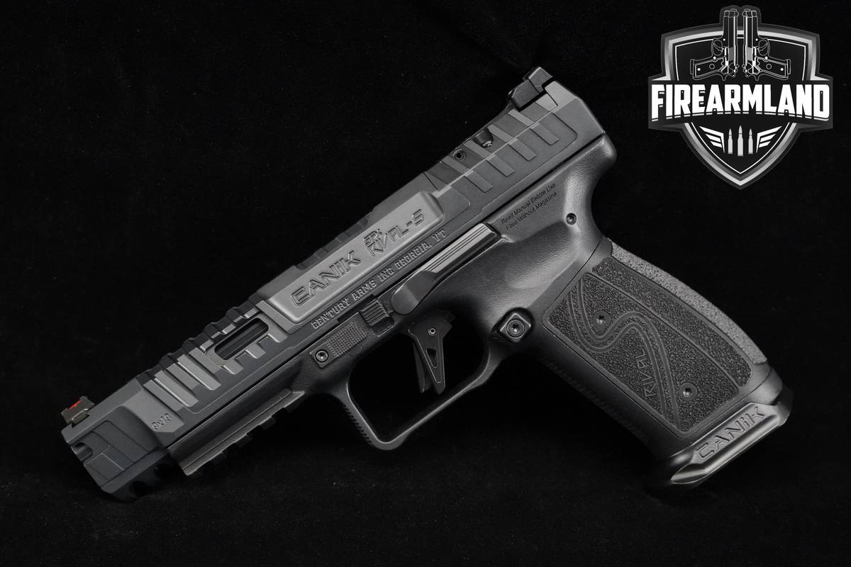 Canik SFX Rival-S Dark Side 9mm 5" Canik 2 MAGS, ORIG CASE, OPTIC & HOLSTER