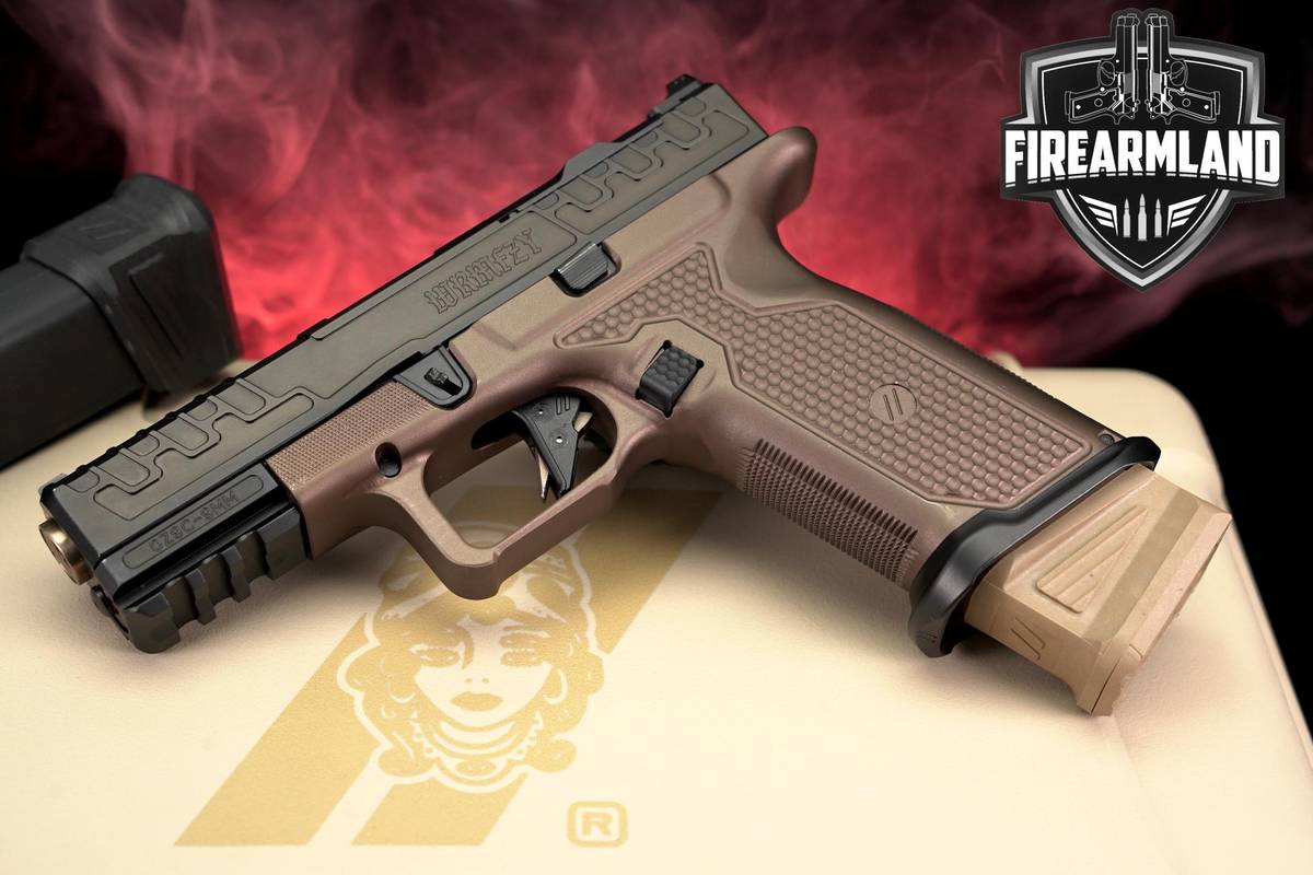 ZEV OZ9C WRMFZY 9mm 4.03 Two-Tone +2 MAGS & ORIG CASE