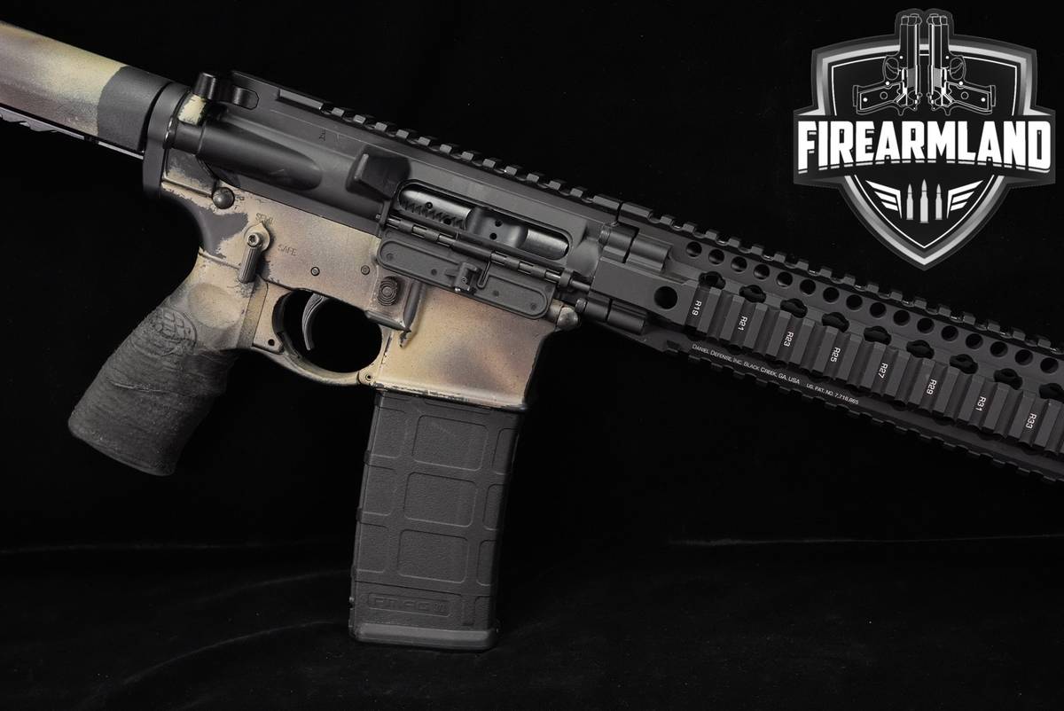 Daniel Defense DDM4 V9 5.56 NATO AR-15 AR15 16" Two-Tone Earth & Black
