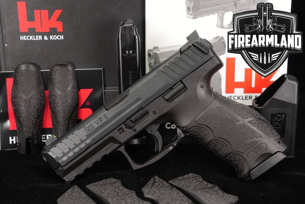 Heckler & Koch VP9 9mm 4.09"H&K VP 9 +2 MAGS & ORIG CASE