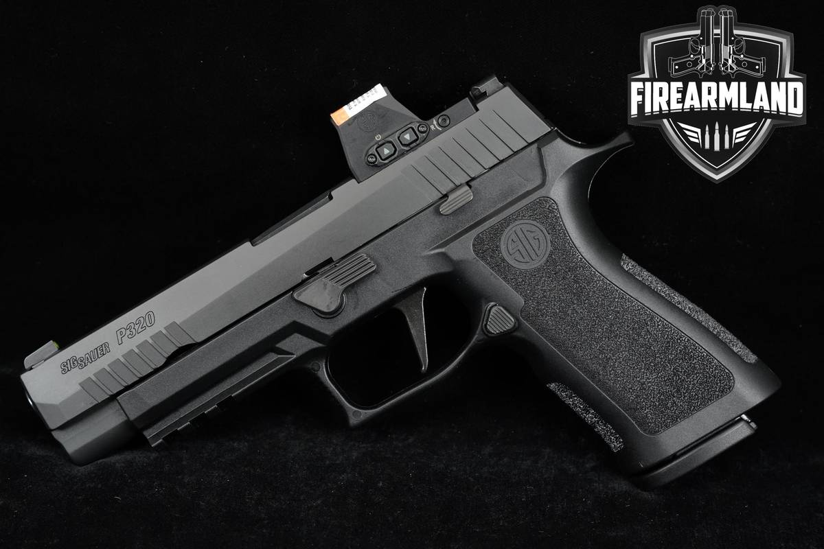 LIKE-NEW Sig Sauer P320 XSeries FULL 9mm 4.7" +3 MAGS, ORIG CASE & ROMEO-X