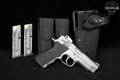 Smith & Wesson (S&W) Model 4006 .40 S&W Bead-Blast Stainless in Good Condition Image 2
