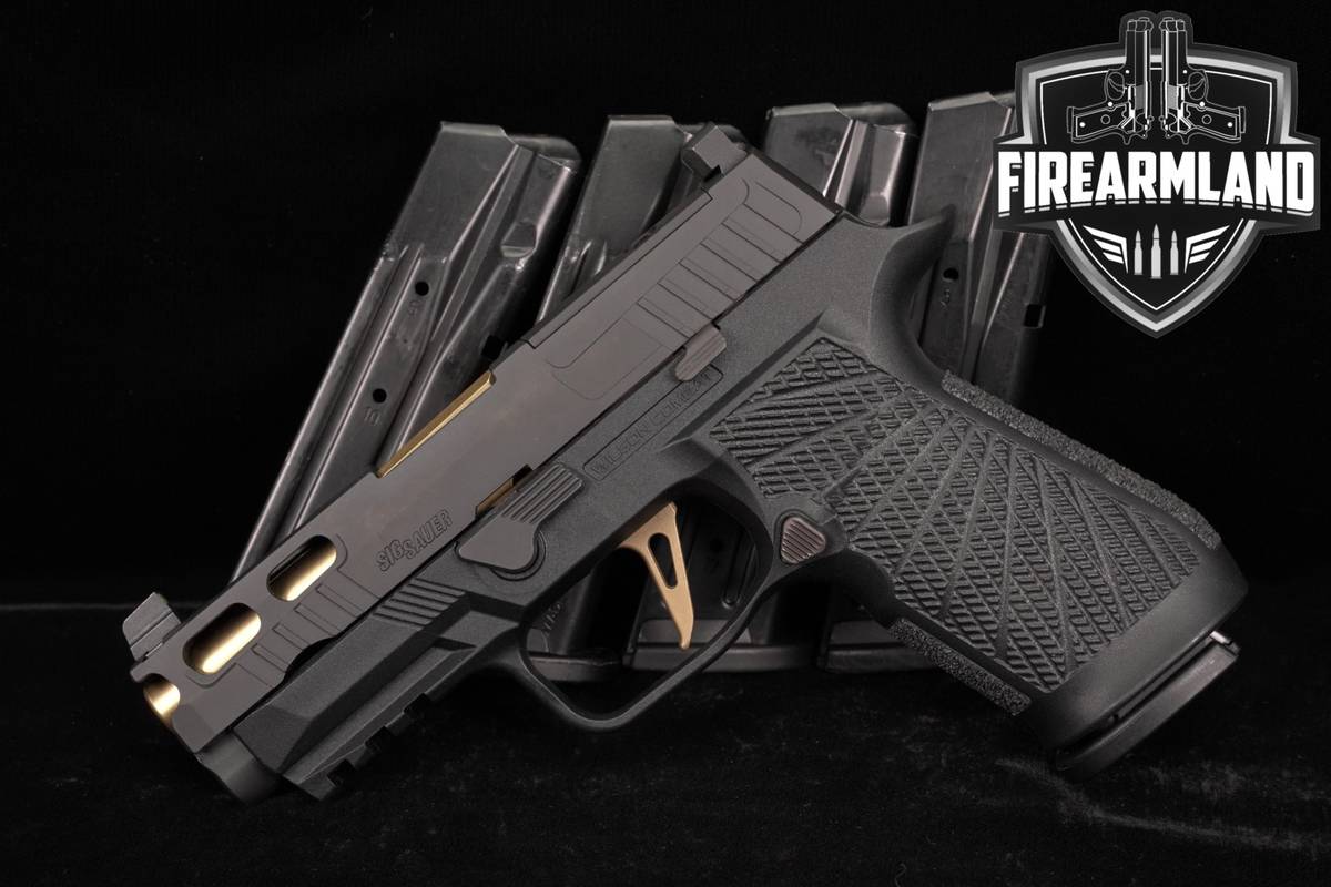 Sig Sauer P320 Carry 9mm Optics-Ready 3.9 P-320 Gold Barrel +5 MAGS