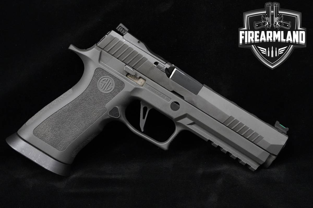 Sig Sauer P320 XFIVE Legion 9mm 5" Legion Gray Sig P-320 X-Five +ORIG CASE