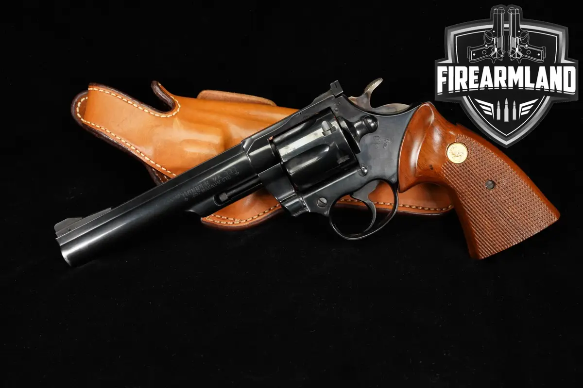 1976 Colt Trooper MK III 357 Magnum 6" High Polish Blued DA/SA Mark 3