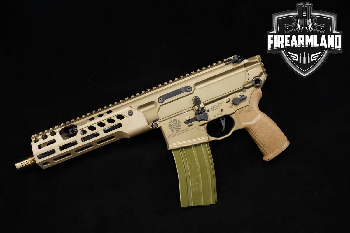 Sig Sauer MCX Spear LT 300 Blackout 9" Coyote Anodized MCX Spear-LT Pistol