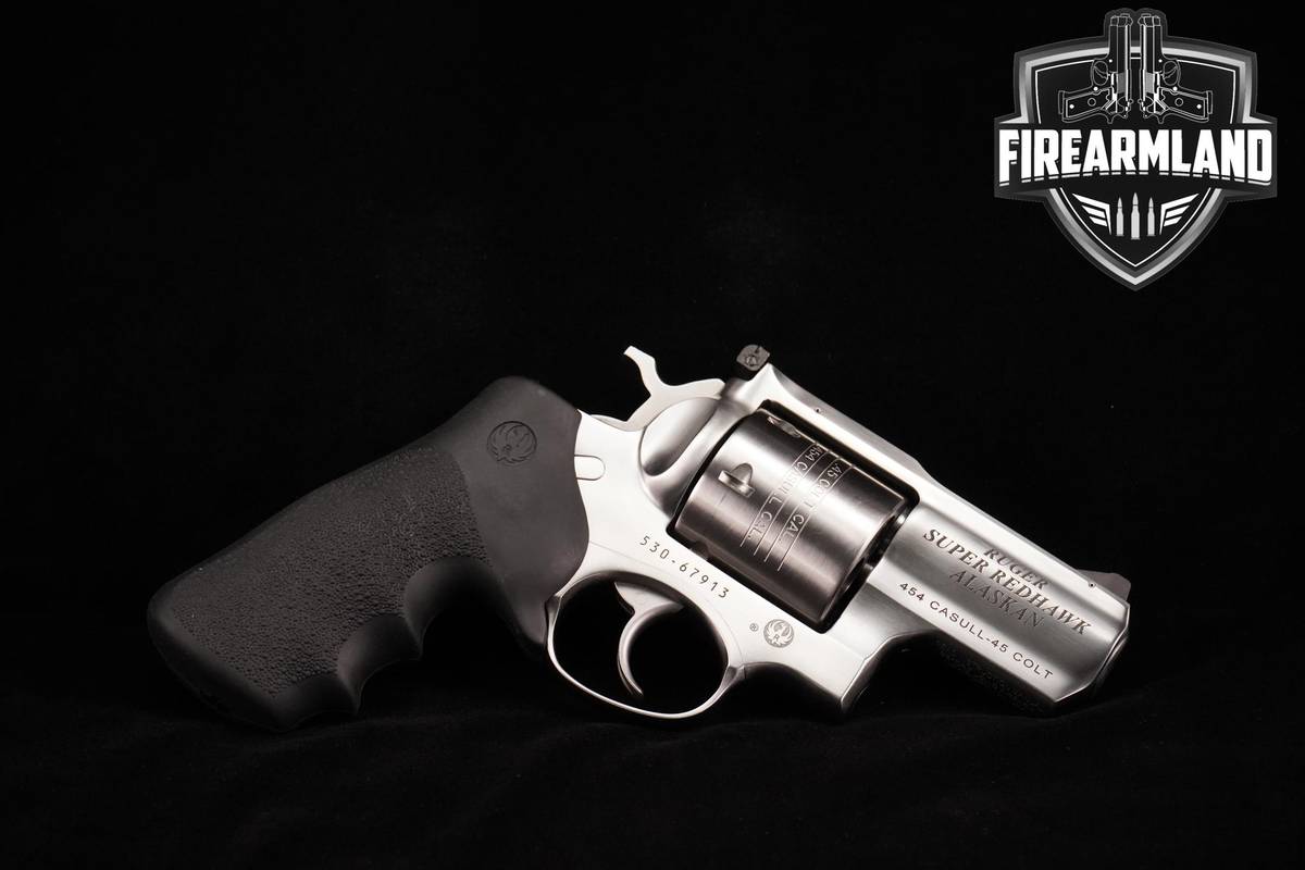 Ruger Super Redhawk Alaskan 454 Casull 2.5" Satin Stainless Ruger ORIG CASE