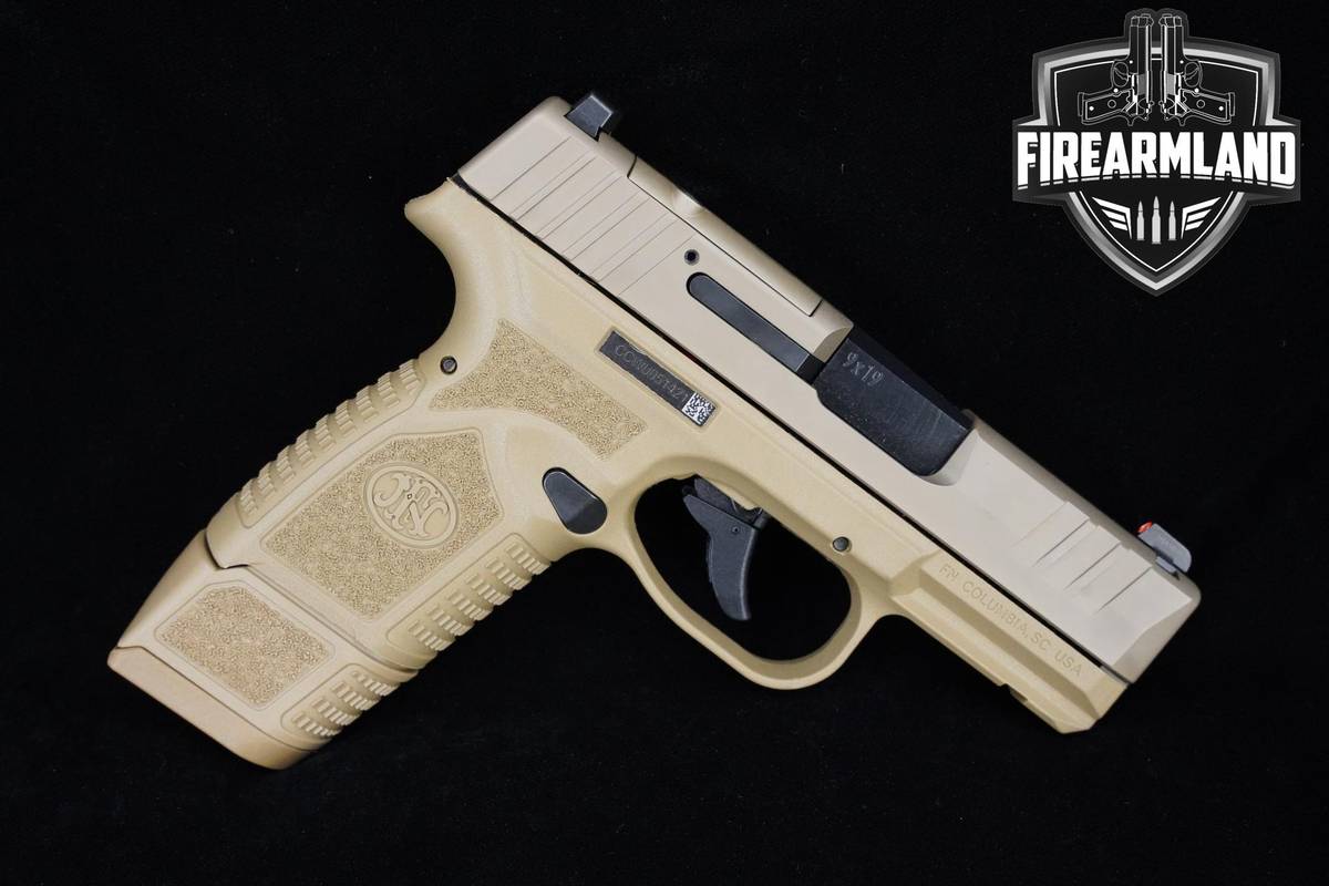 FN Herstal (FNH) Reflex MRD 9mm FDE FN-Reflex +6 MAGS, ORIG BOX & HOLSTER