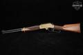 Henry Repeating Arms Side Gate Lever Action H024 Series, Brass Receiver .30-30 Brass & Walnut in Good Condition Image 2