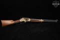 Henry Repeating Arms Side Gate Lever Action H024 Series, Brass Receiver .30-30 Brass & Walnut in Good Condition Image 3