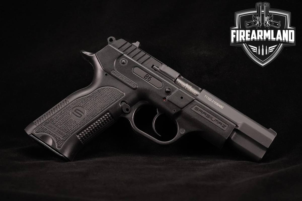 Sarsilmaz SAR B6 9mm 4.2" B 6 +2 MAGS & ORIG CASE