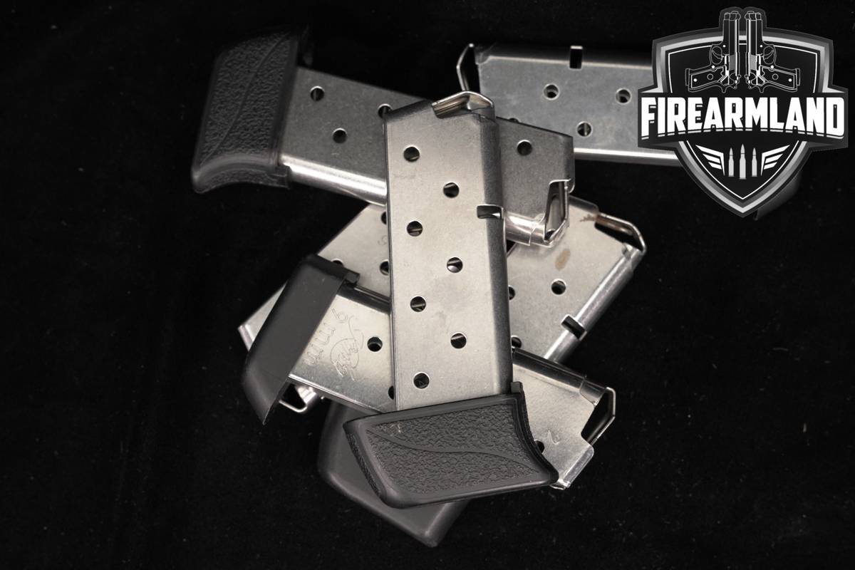 Kimber SIX (6) Micro 9 7, & 8 Round Magazines 9mm Luger Micro9 Mags