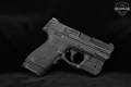 Smith & Wesson (S&W) M&P 9 Shield M2.0 Crimson Trace LaserGuard Pro 9mm Luger Black in Excellent Condition Image 3