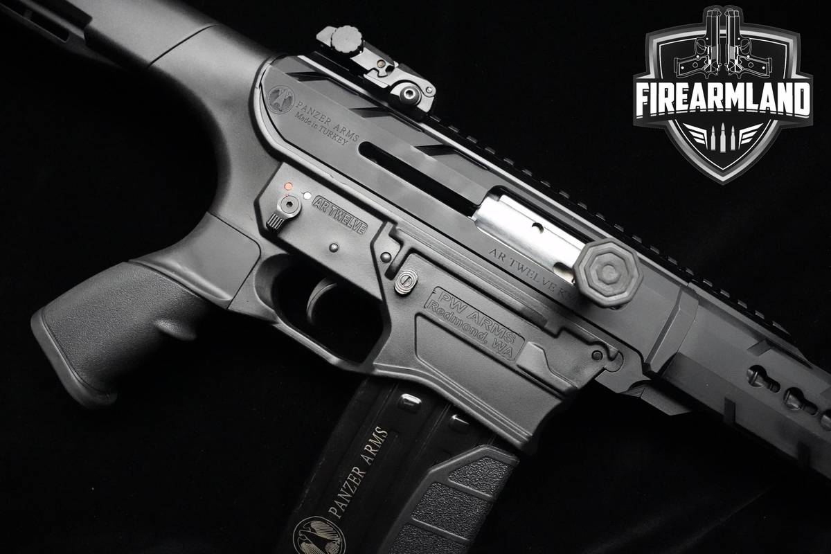 Panzer Arms PW Arms AR Twelve KMR 12-Gauge 18.5" Panzer PW AR-12 AR12 2MAGS