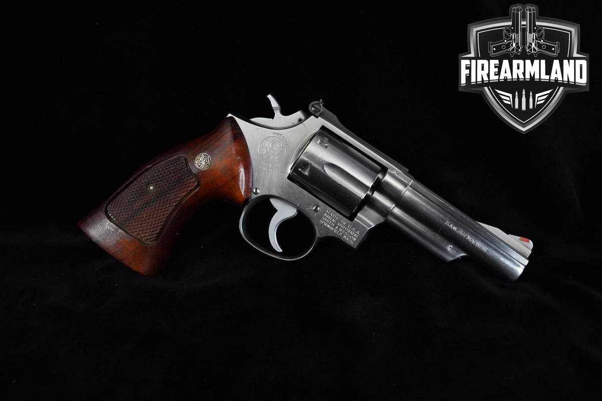 1979 Smith & Wesson (S&W) Model 66-1 357 Magnum 4" Stainless S&W 66-1 