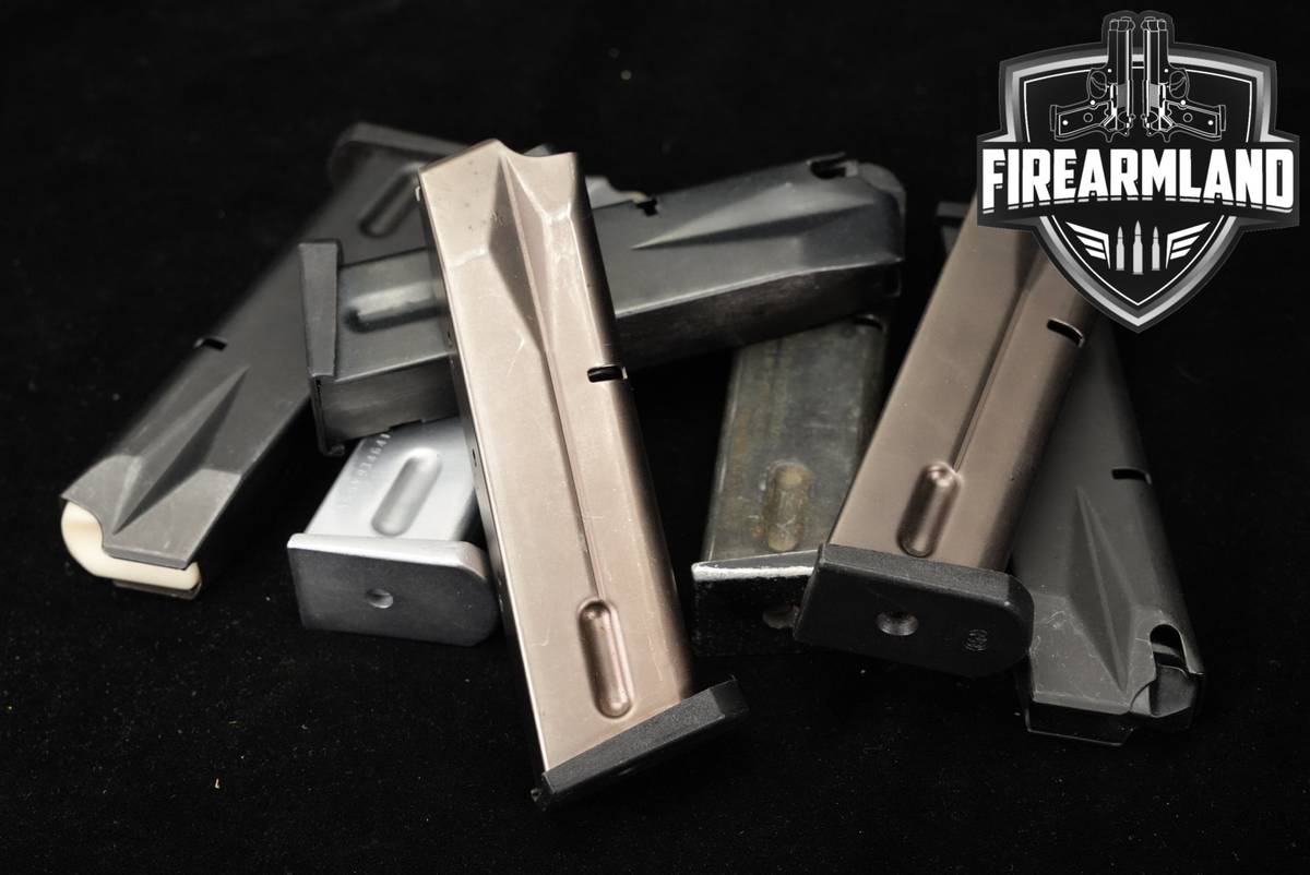 SEVEN (7) Beretta 92/ M9 15-Round Magazines 9mm Luger Mags