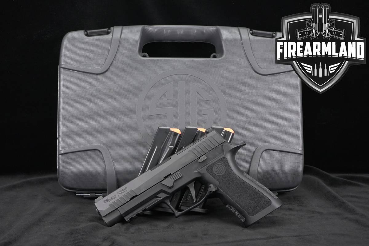 Sig Sauer P320 Pro Full-Size 9mm Optics-Ready 4.7 P 320 +3 MAGS & ORIG CASE