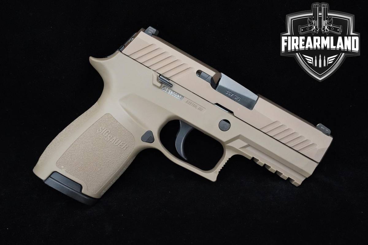 Sig Sauer P320 357 SIG 3.9" FDE Sig-Sauer P320 P-320 2MAGS & ORIG CASE