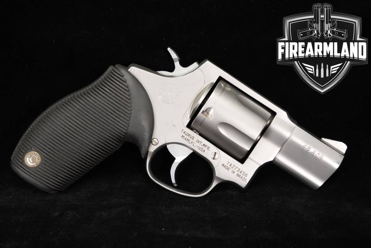 Taurus Model 455 Tracker 45 ACP 2" Stainless M455