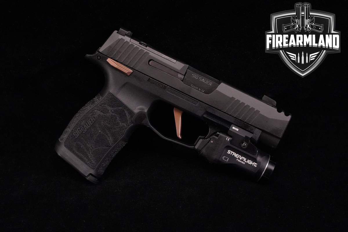 LIMITED Sig Sauer P365-XL COMP ROSE 9mm P-365 +2 MAGS & Vaultek LifePod