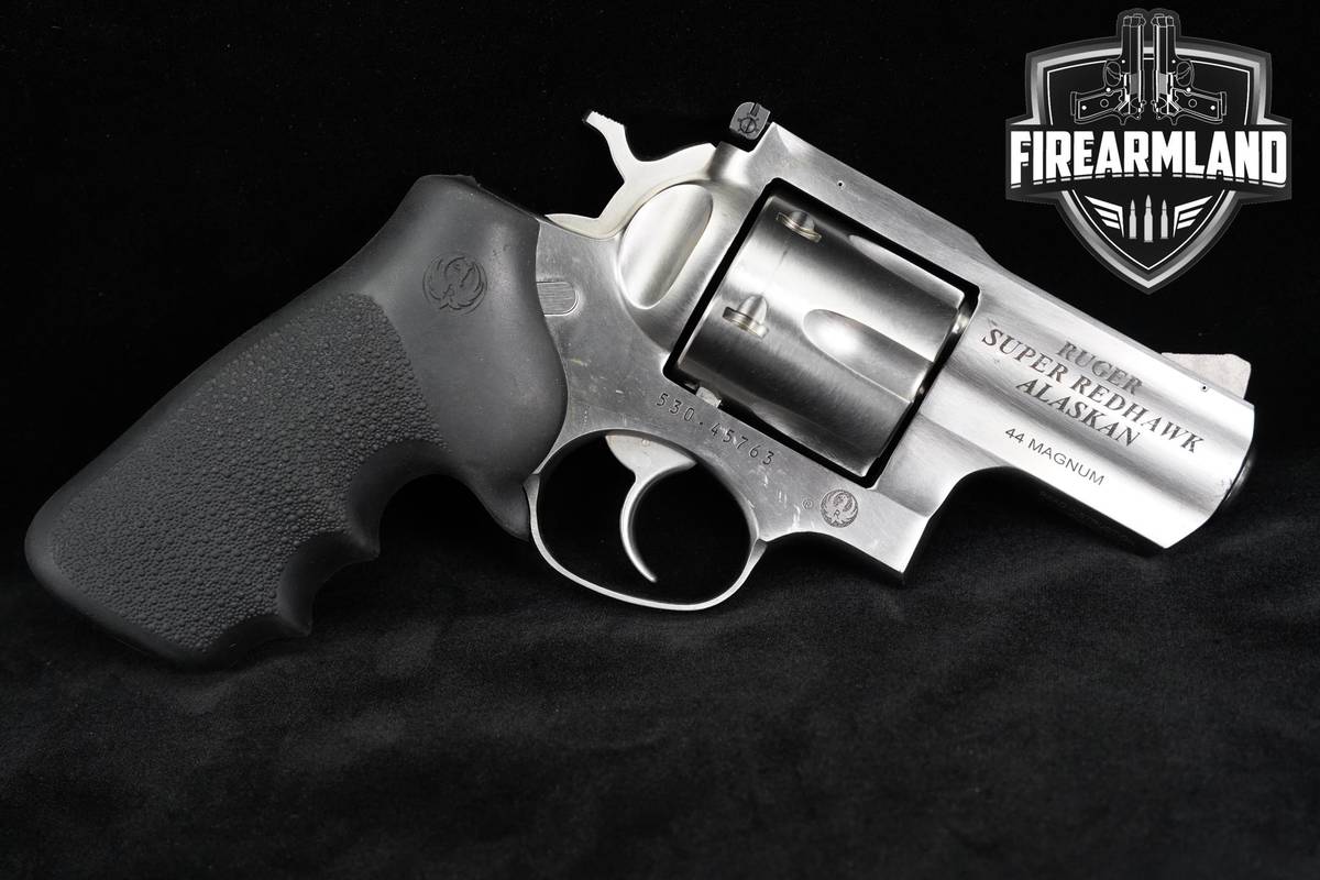 Ruger Super Redhawk Alaskan 44-Magnum 2.5" Satin Stainless +ORIG CASE