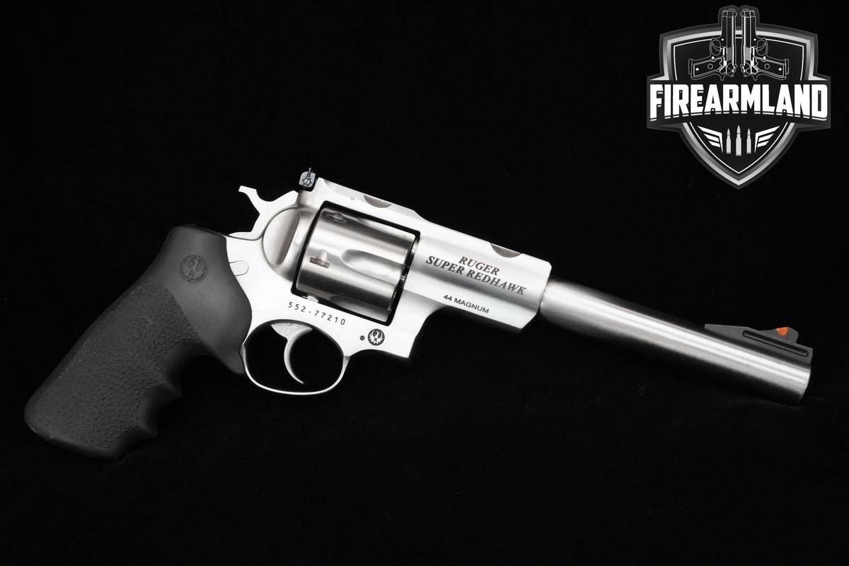Ruger Super Redhawk 44-Magnum 7.5" Stainless Ruger Super-Redhawk DA/SA