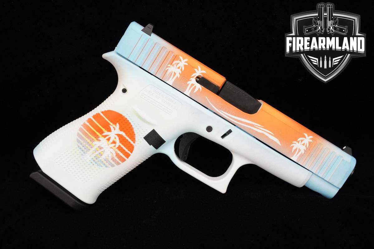 Glock 48 9mm 4.2" Custom Cerakote Glock G48 Crossover +2 MAGS & ORIG BOX