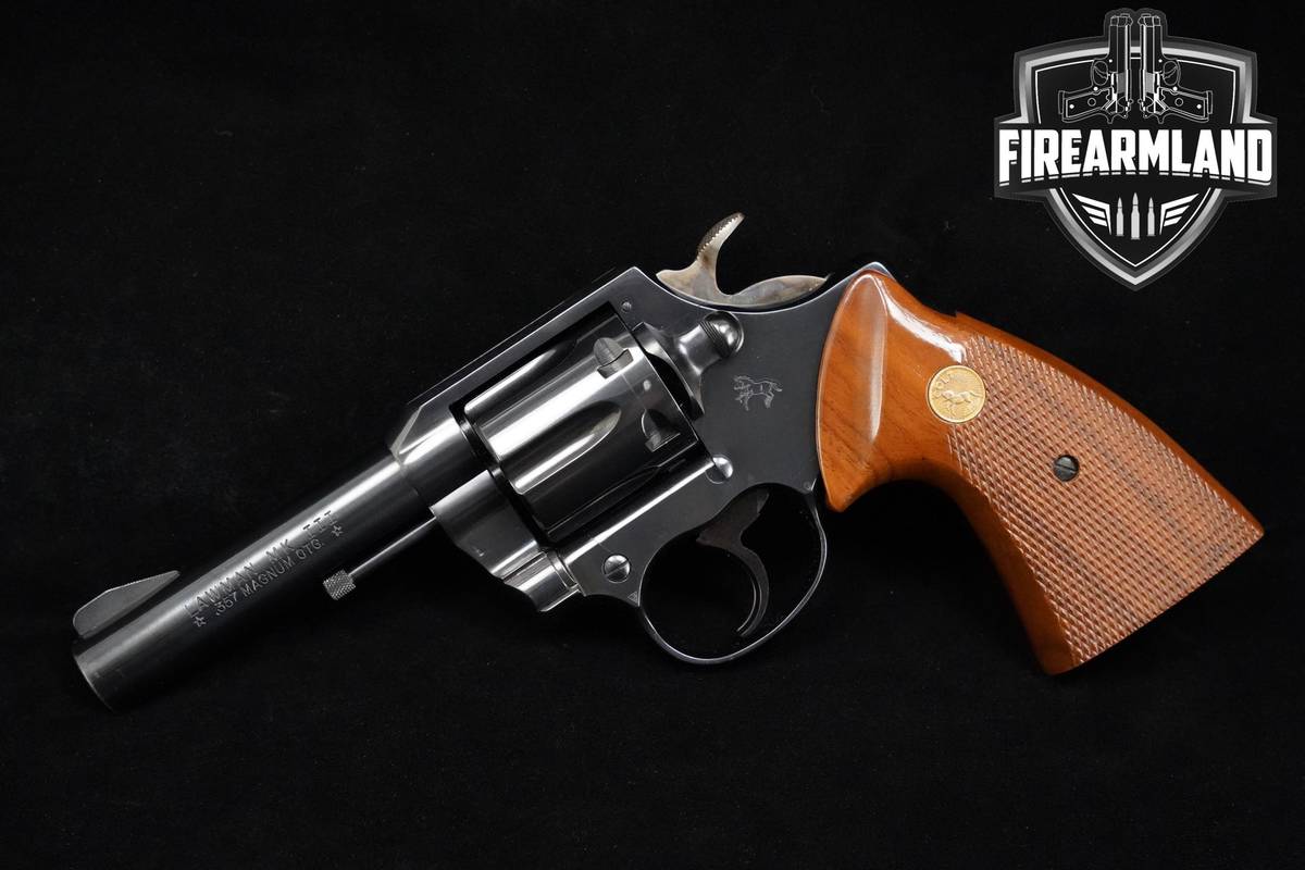VINTAGE 1980 Colt Lawman Mk III 357-Magnum 4" Colt-Lawman Mk-III Mark-3