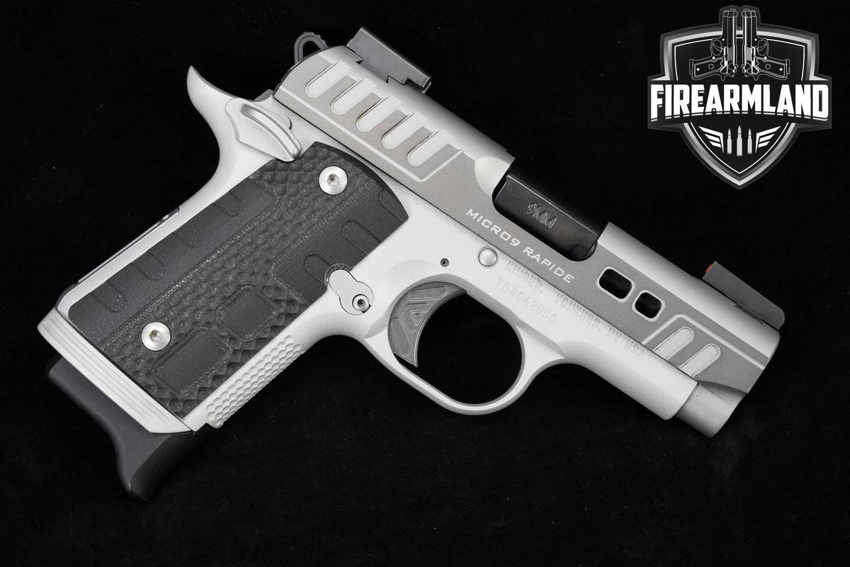Kimber Micro 9 Rapide Black Ice 9mm Stainless Kimber Micro9 Rapide ORIG BOX