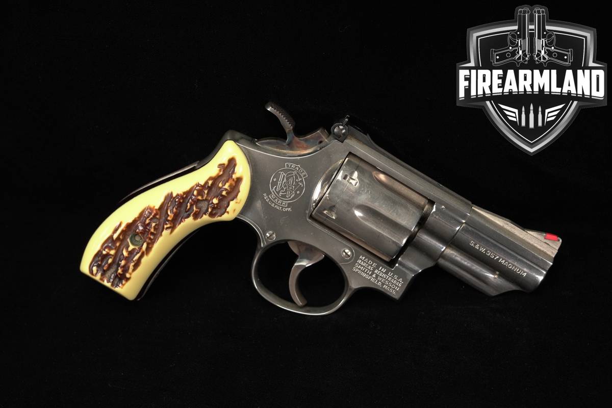 1972 Smith & Wesson S&W Model 19-3 357 Magnum 2.5" DA/SA Snubnose Revolver