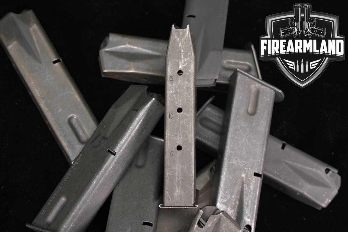 Beretta TEN (10) 92 15-Round Magazines 9mm Luger M9 M 9 Mags
