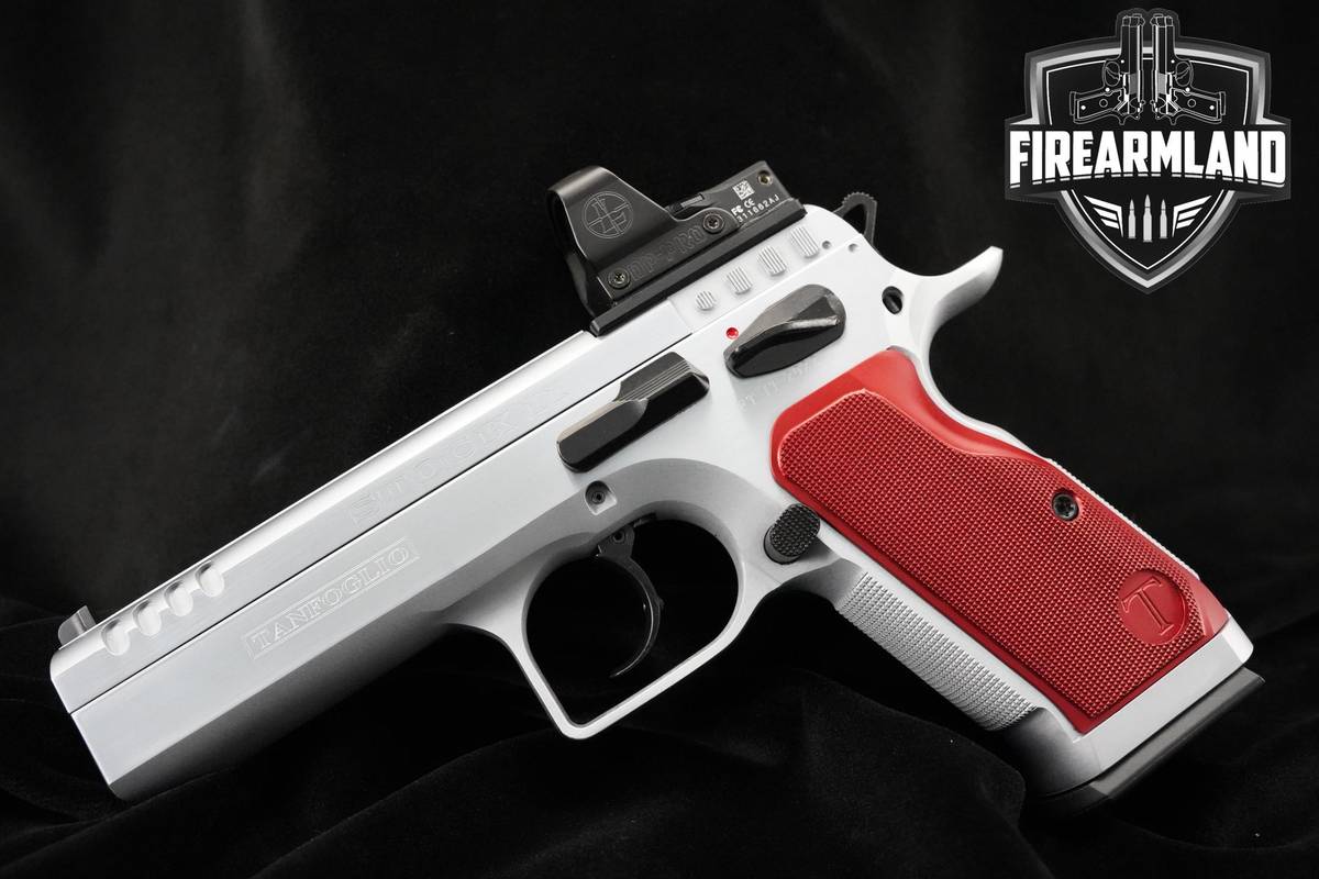 Tanfoglio Defiant Stock II 10mm Stainless Tanfoglio Stock-2 +LEUPOLD DPP