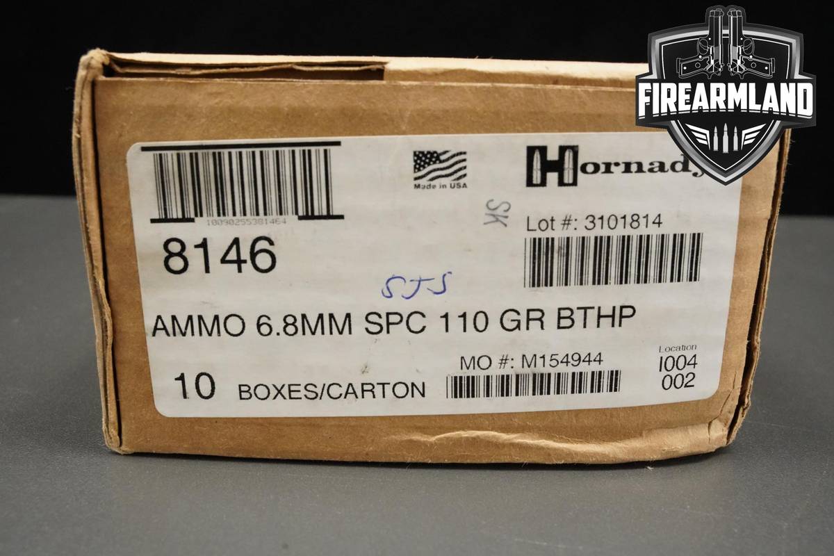 6.8 Rem SPC Ammo 6.8-Rem-SPC Ammunition 200 ROUNDS