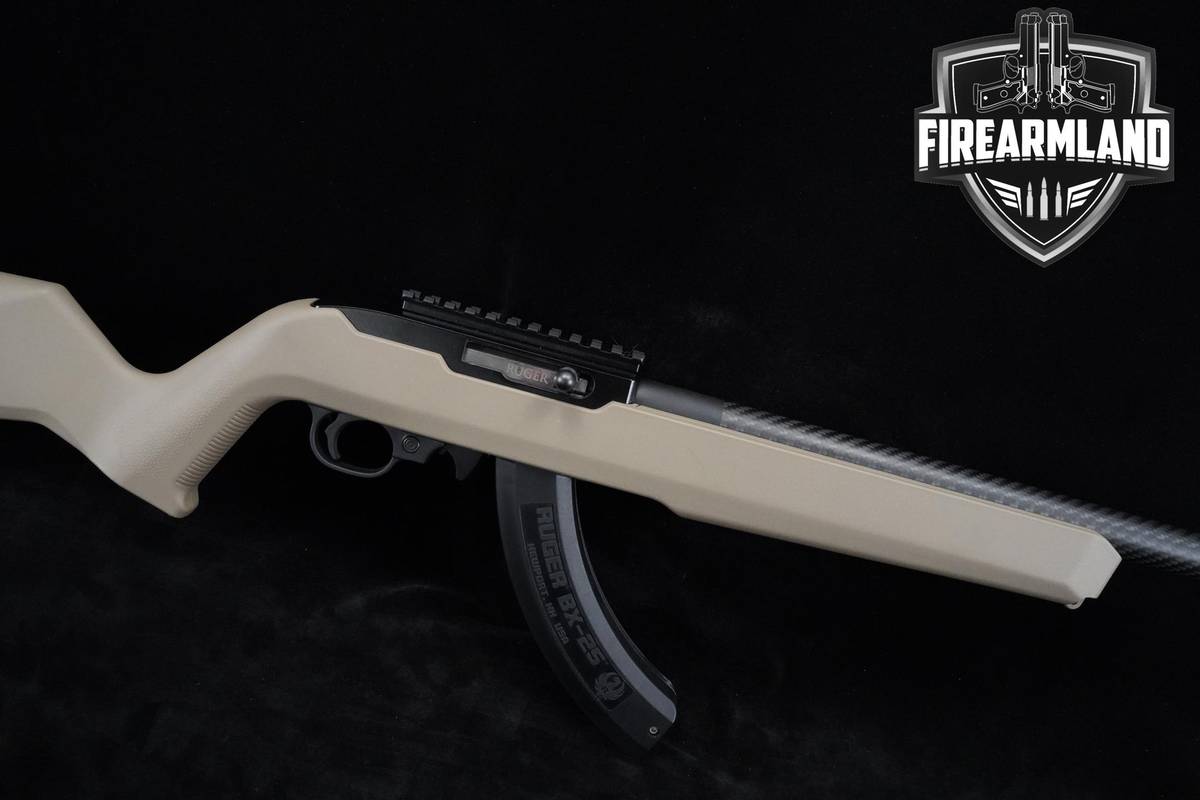 Ruger 10/22 22LR 16.75" Black & FDE 1022 +3 MAGS & VOLQUARTSEN BARREL