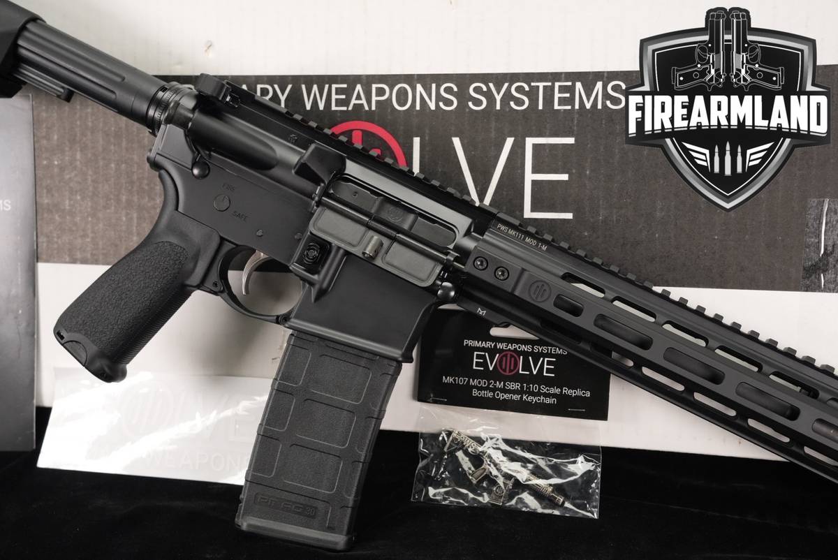 Primary Weapons Systems PWS SBR MK111 MOD 1-M 5.56 AR-15 AR15 +ORIG BOX