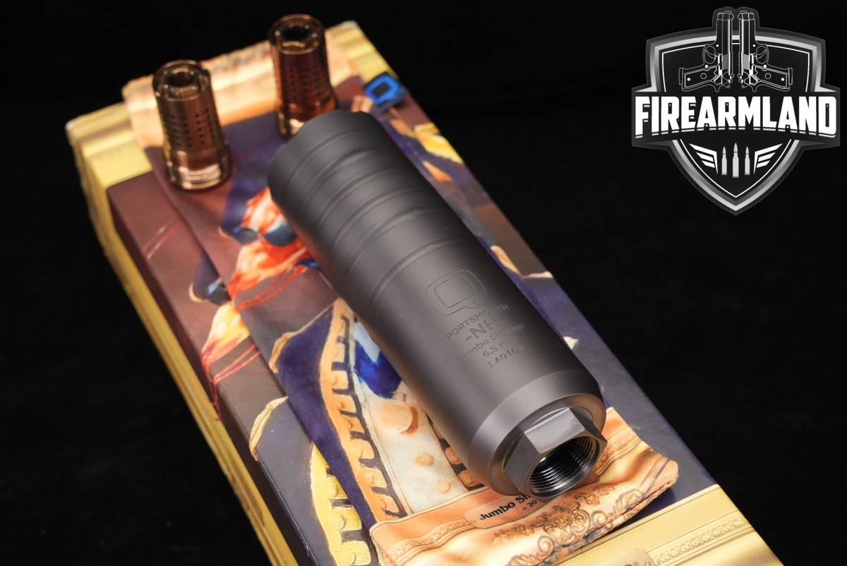 Q Jumbo Shrimp 6.5 Creedmoor Suppressor JS J-S +ORIG BOX