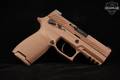 2023 Sig Sauer P320 M18 9mm Luger Coyote Tan PVD in Very Good Condition Image 3