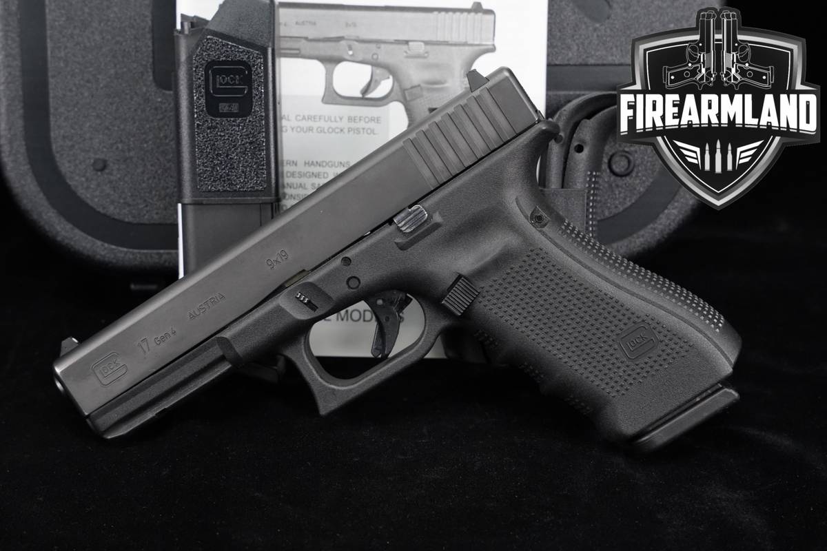 Glock 17 Gen4 G17 Gen 4 9mm 4.49" +2 MAGS & ORIG CASE