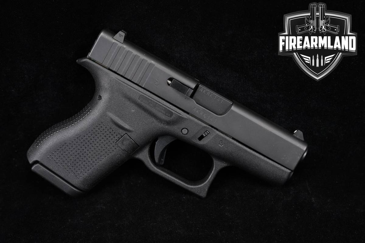 Glock 42 Slimline 380 ACP G42 +2 MAGS & ORIG CASE