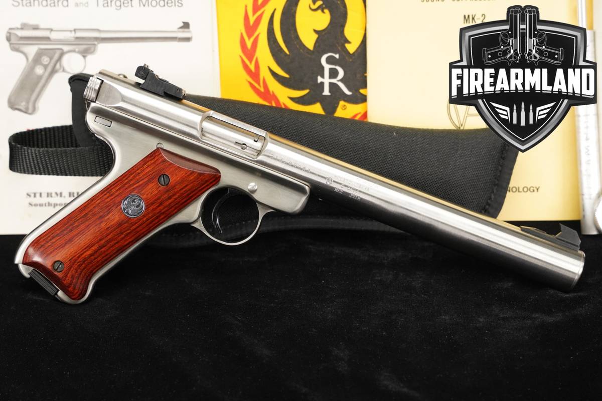 Ruger Mark II Target MK-2 AWC Convert INTEGRALLY SUPPRESSED 22LR