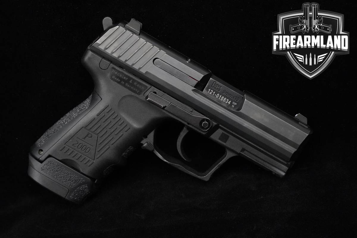 Heckler & Koch (H&K-HK) P2000 SK 9mm 3.26" H&K Heckler-&-Koch HK +ORIG CASE