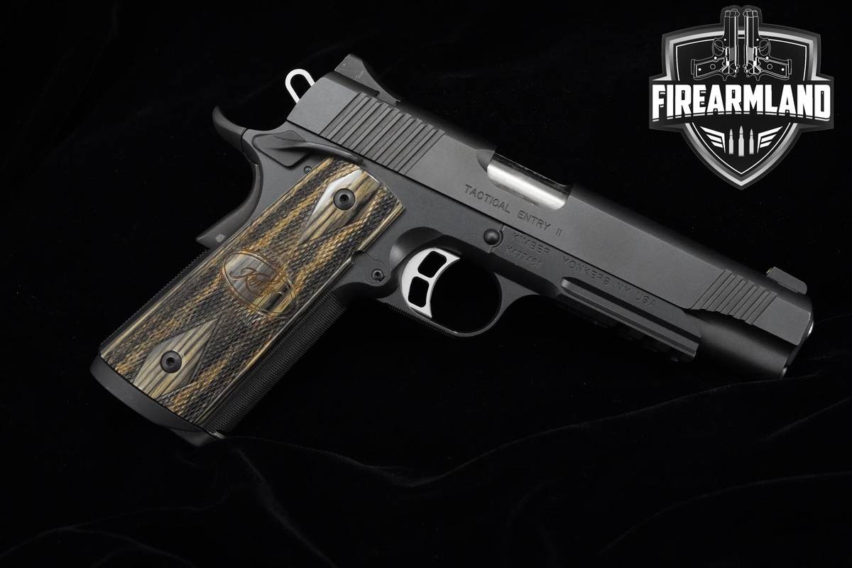 Kimber Tactical Entry II 45 ACP 1911 5" Blued Kimber 1911-A1 +2 MAGS & CASE