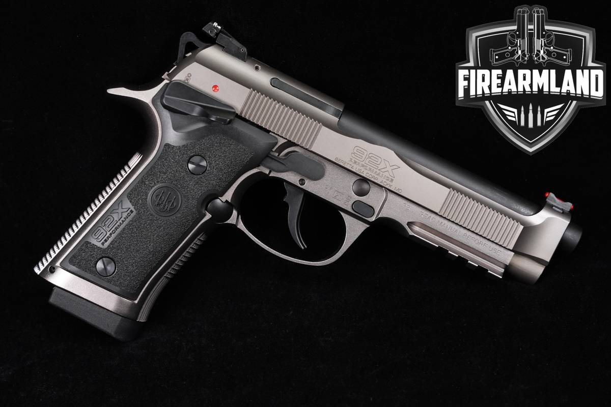 Beretta 92X Performance 9mm 4.9" 92-X Brigadier Slide +2 MAGS & ORIG CASE