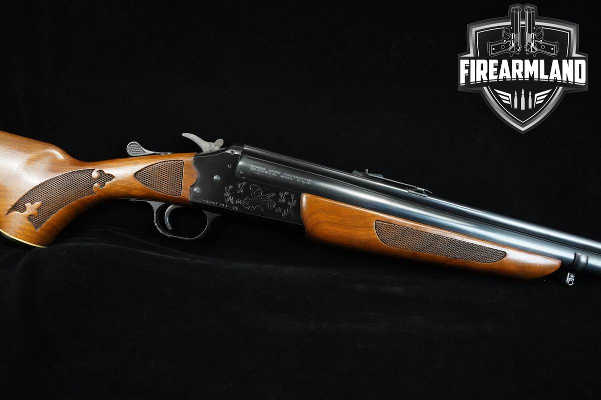 VINTAGE! Savage Arms Model 24J-DL 22-Mag/20-Gauge COMBO RIFLE 24" Savage 24