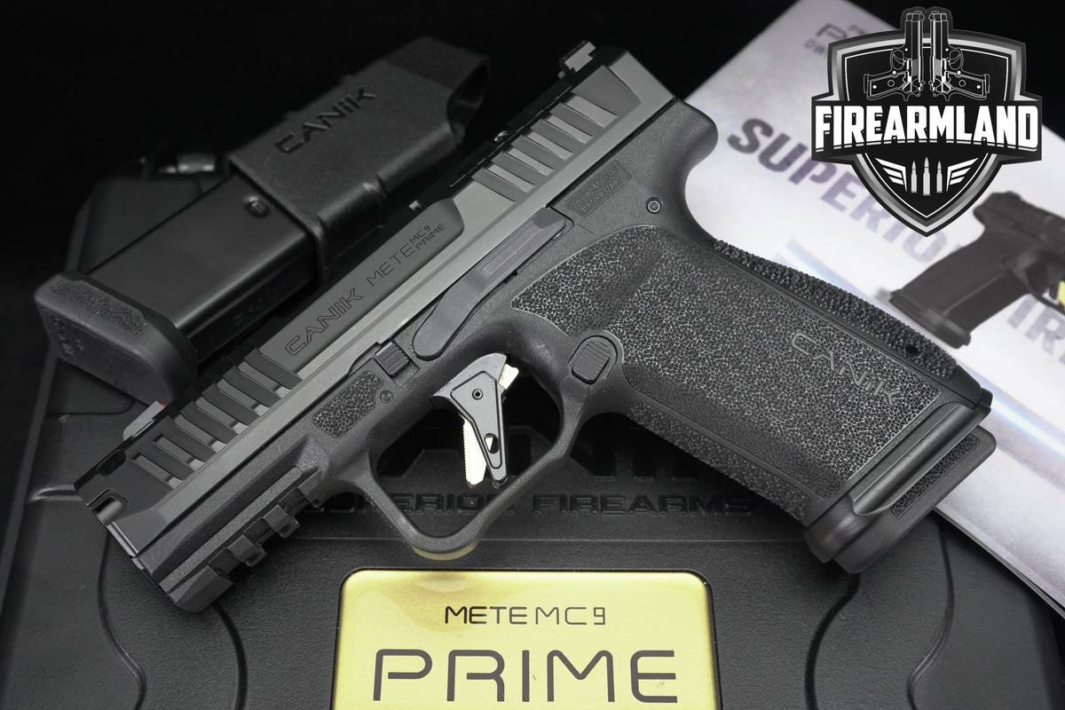 Canik METE MC9 Prime 9mm 3.64" MC-9 Pistol +2 MAGS, ORIG CASE & HOLSTER