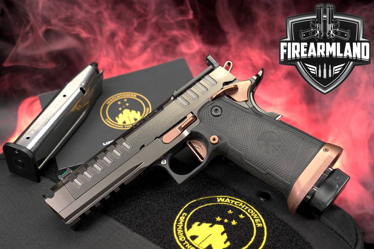 Watchtower Firearms Apache 9mm 1911 4.6" 2011 Bull Barrel +2MAGS & OG CASE